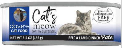 Dave's Cat’s Meow Beef & Lamb Dinner Paté